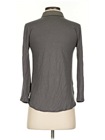 Ann Taylor 3/4 Sleeve Button-Down Shirt (view 2)