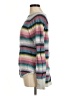 Chaps 100% Cotton Stripes Silver Pullover Sweater Size M - photo 5