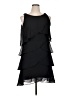 SLNY 100% Polyester Black Cocktail Dress Size 14 - photo 1