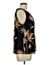 Kasper Black Sleeveless Blouse Size L - photo 4