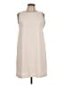 Astr 100% Polyester Solid Ivory Casual Dress Size L - photo 1