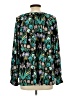 Susan Graver Teal Long Sleeve Blouse Size L - photo 2