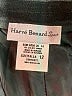 Harve Benard 100% Wool Chevron-herringbone Black Wool Pants Size 12 - photo 7