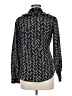 Moschino Cheap And Chic 100% Silk Gray Black Blouse Size M - photo 2
