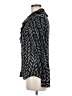 Moschino Cheap And Chic 100% Silk Gray Black Blouse Size M - photo 5