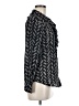 Moschino Cheap And Chic 100% Silk Gray Black Blouse Size M - photo 4