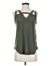 AUW Green Sleeveless Top Size S - photo 1
