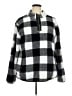 Vanilla Bay 100% Polyester Plaid Gray Black Fleece Size 2X - photo 1