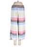 DKNY Stripes Silver Casual Pants Size S - photo 1