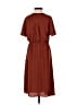 Monteau 100% Polyester Brown Orange Casual Dress Size S - photo 2
