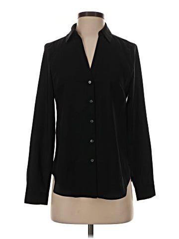 Ann Taylor Long Sleeve Blouse (view 1)