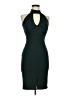 Unbranded Solid Green Cocktail Dress Size M - photo 1