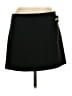 Zara Solid Black Casual Skirt Size L - photo 1