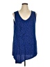 Apt. 9 Blue Sleeveless Blouse Size 1X - photo 1