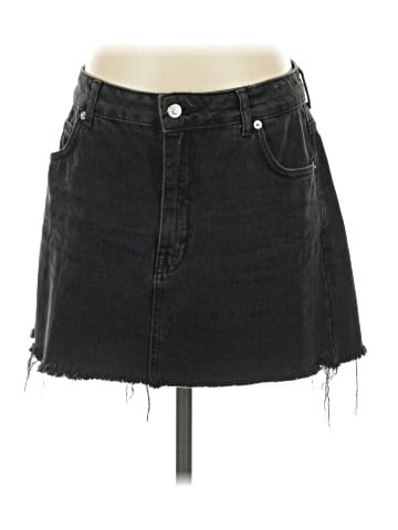 Topshop Denim Skirt (view 1)