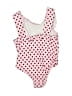 Penelope Mack Polka Dots Pink One Piece Swimsuit Size 2T - photo 2