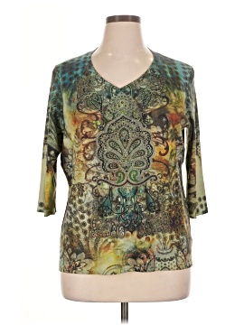 Assorted Brands 3/4 Sleeve Top (view 1)