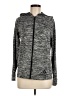 Adidas 100% Polyester Gray Zip Up Hoodie Size M - photo 1