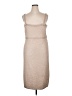 St. John Tweed Tan Cocktail Dress Size 14 - photo 1