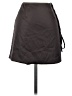 RUMOURS Solid Brown Casual Skirt Size S - photo 1