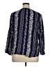 Old Navy 100% Rayon Blue 3/4 Sleeve Blouse Size XL - photo 2