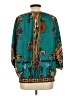Beige by ECI 100% Polyester Teal 3/4 Sleeve Blouse Size L - photo 2
