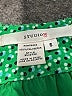 Studio M 100% Polyester Print Green Casual Dress Size S - photo 7