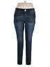 Democracy Solid Blue Jeans Size 14 - photo 1