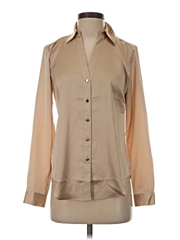 Ann Taylor Long Sleeve Blouse (view 1)