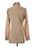 Ann Taylor 100% Polyester Color Block Tan Long Sleeve Blouse Size XS - photo 2
