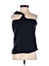 Veronica Beard Black Teal Sleeveless Blouse Size 00 - photo 1
