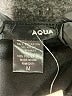Aqua Solid Black Cocktail Dress Size M - photo 7