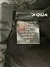 Aqua Solid Black Cocktail Dress Size M - photo 8
