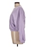 Unbranded Solid Purple Sweatshirt Size L - photo 5