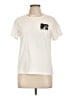 Marc Jacobs Ivory White Short Sleeve T-Shirt Size L - photo 1
