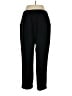 River Island Solid Black Track Pants Size 14 - photo 2