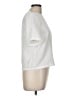 MELLODAY 100% Polyester Ivory Short Sleeve Top Size M - photo 4