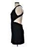AaKaa 100% Polyurethane Black Cocktail Dress Size L - photo 5
