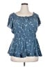 Torrid Blue Casual Dress Size 2X (2) - photo 1