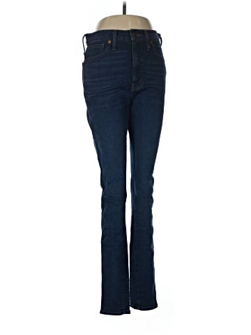 Madewell Tall 10" High-Rise Skinny Jeans in Hayes Wash (view 1)