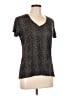 Avia Animal Print Gray Short Sleeve T-Shirt Size L - photo 1