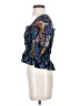Printfresh 100% Organic Cotton Blue 3/4 Sleeve Blouse Size XXS - photo 5