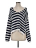 Free People Stripes Blue Pullover Sweater Size XS - photo 1