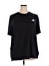 Adidas Solid Black Active T-Shirt Size 2X - photo 1