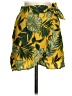 Moon River Tropical Yellow Casual Skirt Size S - photo 1