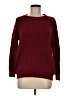 Atmosphere 100% Acrylic Solid Burgundy Pullover Sweater Size 8 - photo 1