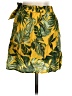 Moon River Tropical Yellow Casual Skirt Size S - photo 2