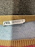 Zara Color Block Pink Pullover Sweater Size S - photo 7