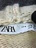 Zara Stripes Ivory Turtleneck Sweater Size M - photo 7