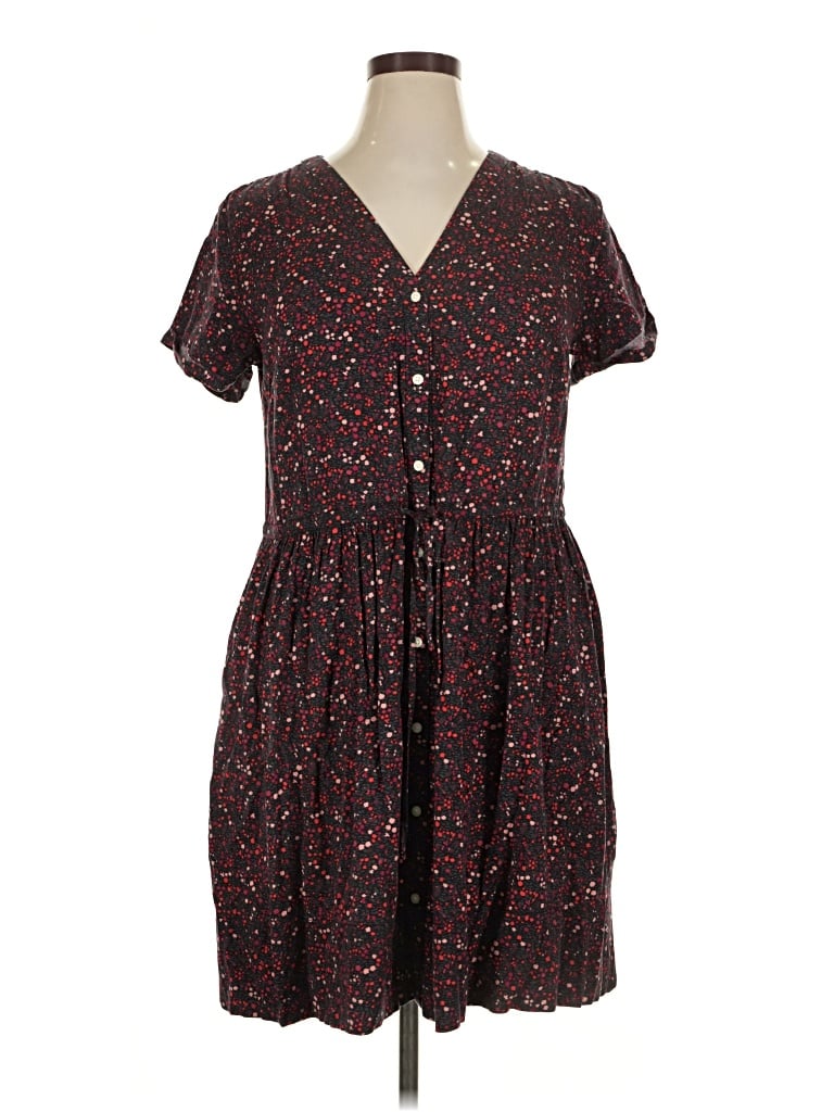 Pre-owned Gap Casual Dress In Brown